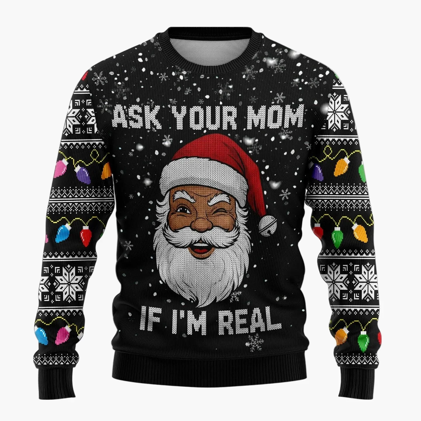 Pull de Noël Humour Homme – Pull Moche Santa Rigolo Fêtes et Soirées - Image 7