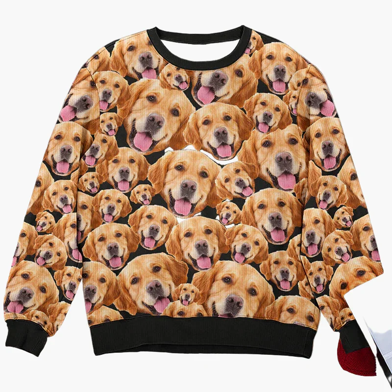 Pull de Noël unisexe personnalisé style festif – Idéal pour fêtes et cadeaux - Image 8