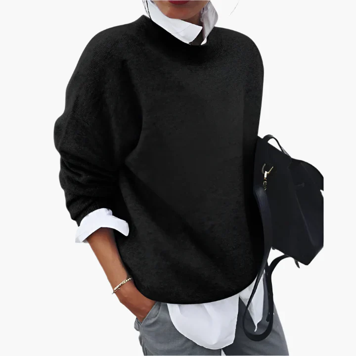 Pull-over femme style décontracté chic pour l'automne et l'hiver - Image 5