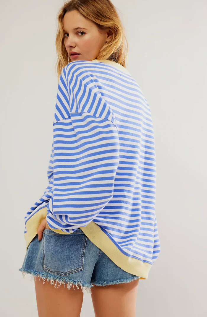 Pull Oversize Décontracté Femme Style Automne Confort et Superposition - Image 2