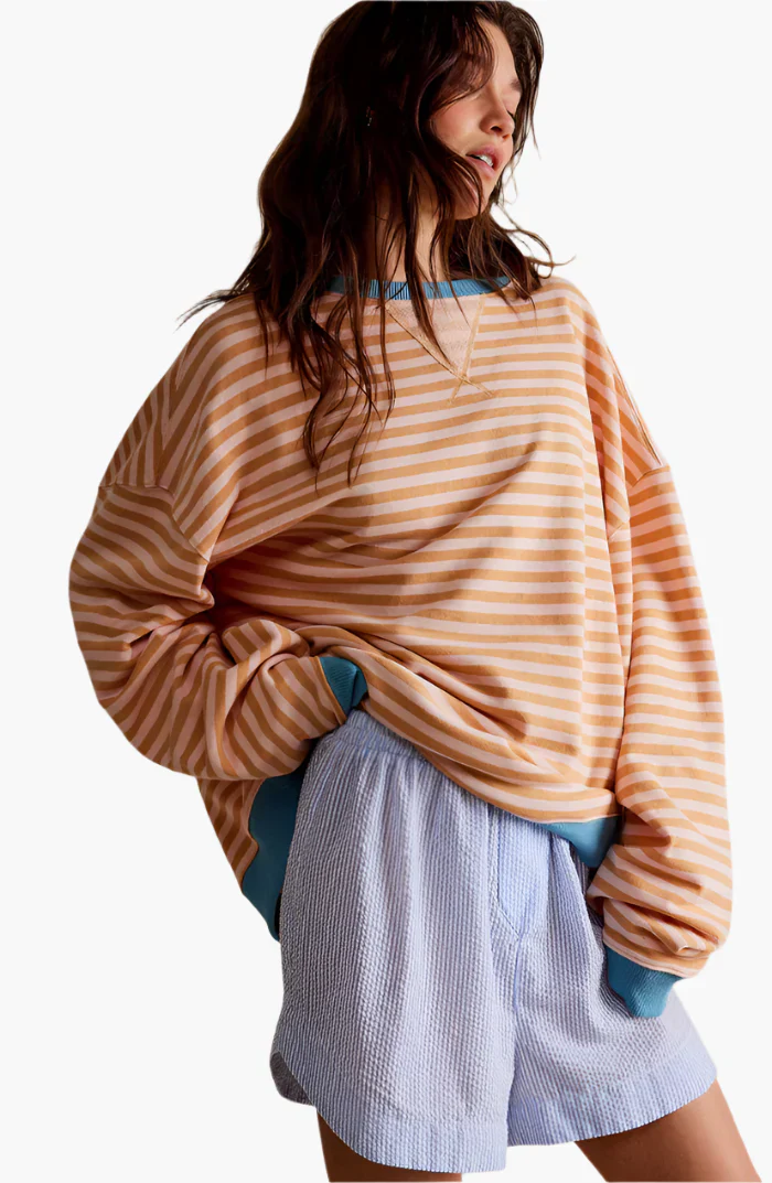Pull Oversize Décontracté Femme Style Automne Confort et Superposition - Image 3