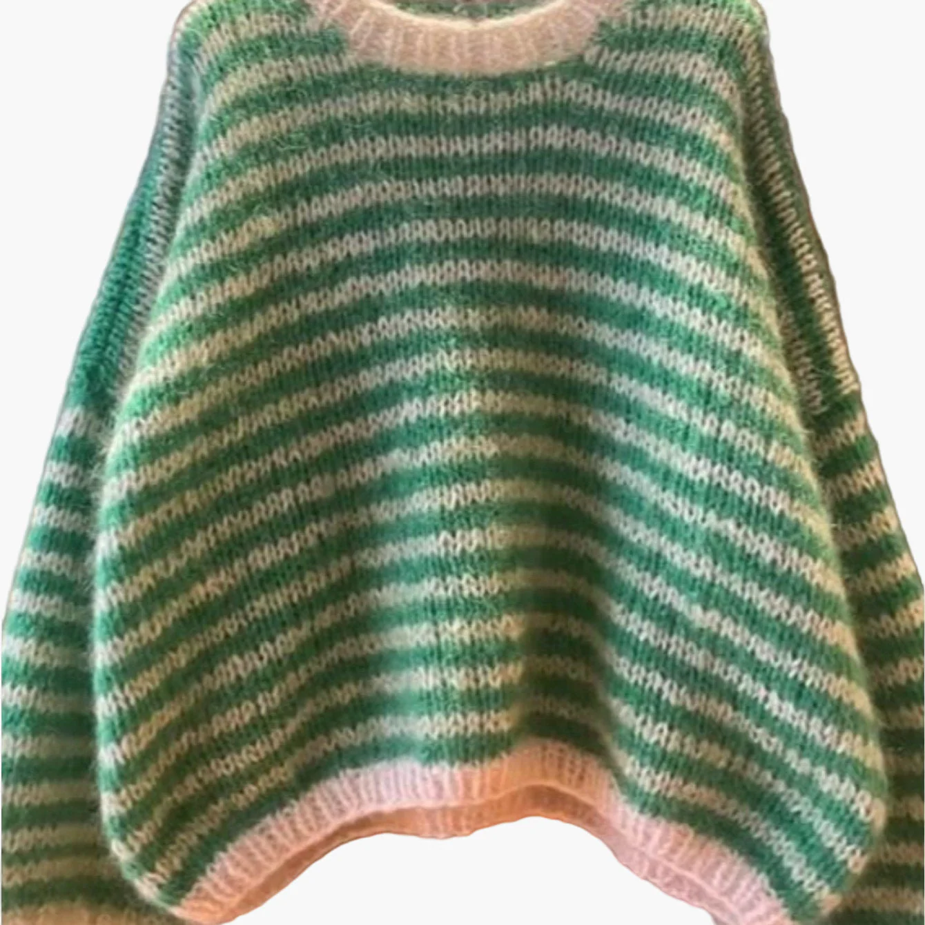 Pull oversize à rayures style décontracté pour femme - Idéal automne/hiver - Image 5