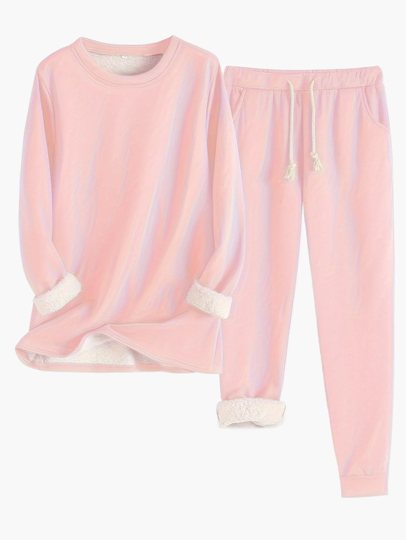 Pyjama Femme Ensemble Deux Pièces Style Décontracté Pour Détente et Maison - Image 5