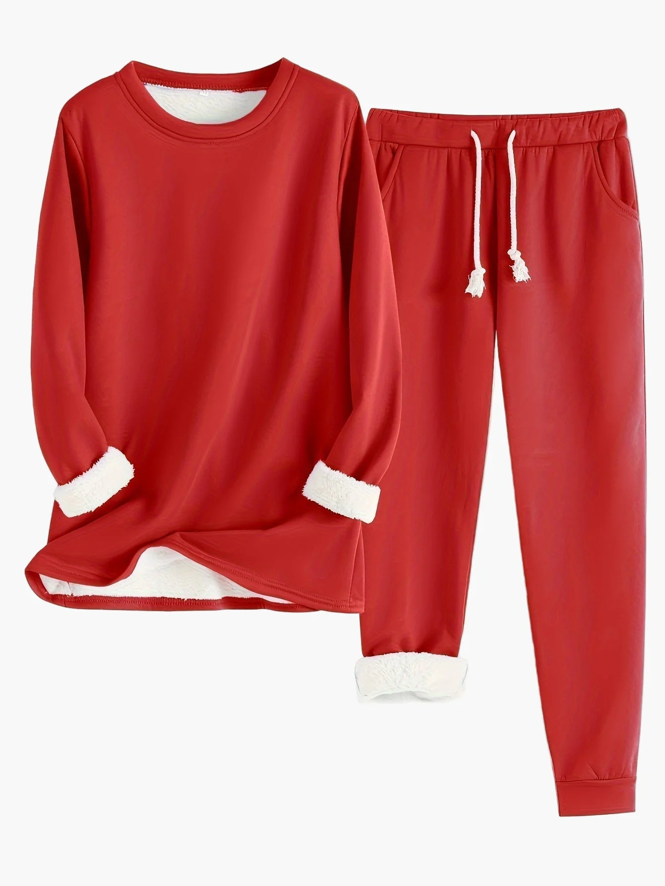Pyjama Femme Ensemble Deux Pièces Style Décontracté Pour Détente et Maison - Image 9