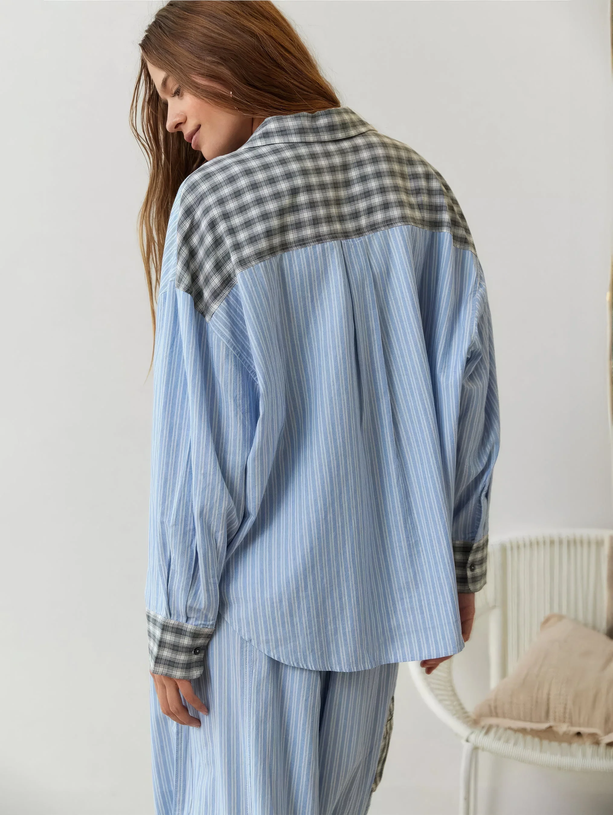 Pyjama-Set élégant pour femme, style décontracté, idéal pour des nuits relaxantes - Image 8