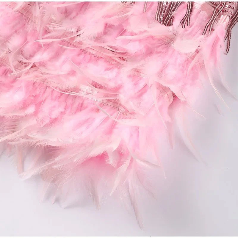 Robe de cocktail femme style années 20 à franges pour soirées élégantes - Image 14