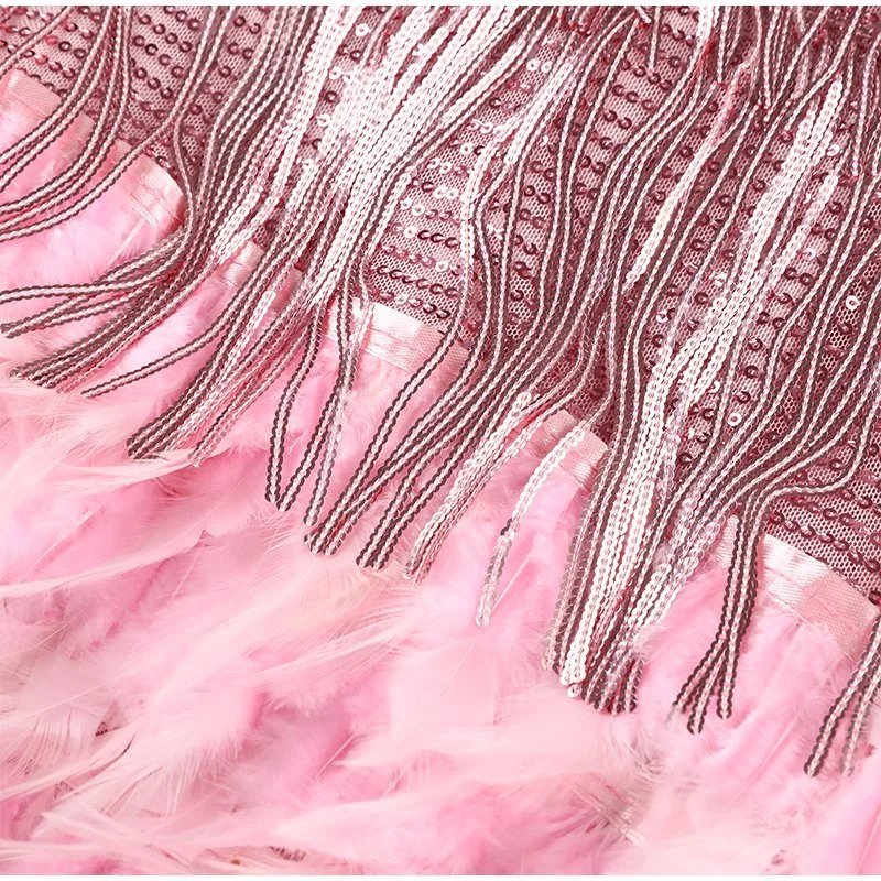 Robe de cocktail femme style années 20 à franges pour soirées élégantes - Image 15