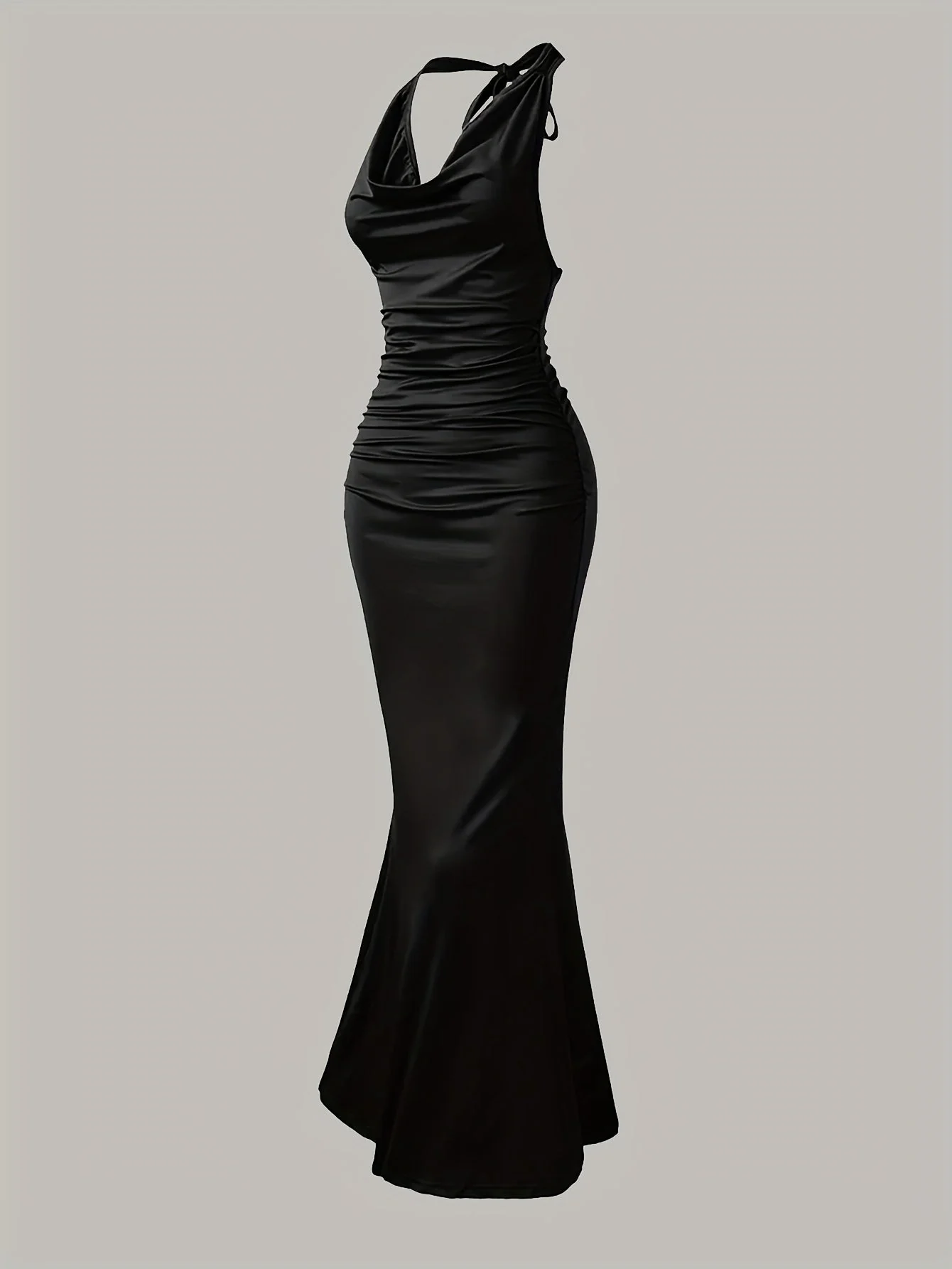Robe de soirée sirène dos nu femme élégante style bal - Image 6