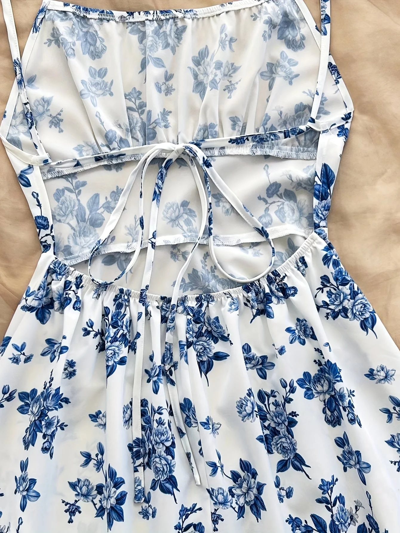 Robe d'été féminine style élégant à fleurs, coupe trapèze, usage quotidien ou occasion spéciale - Image 10
