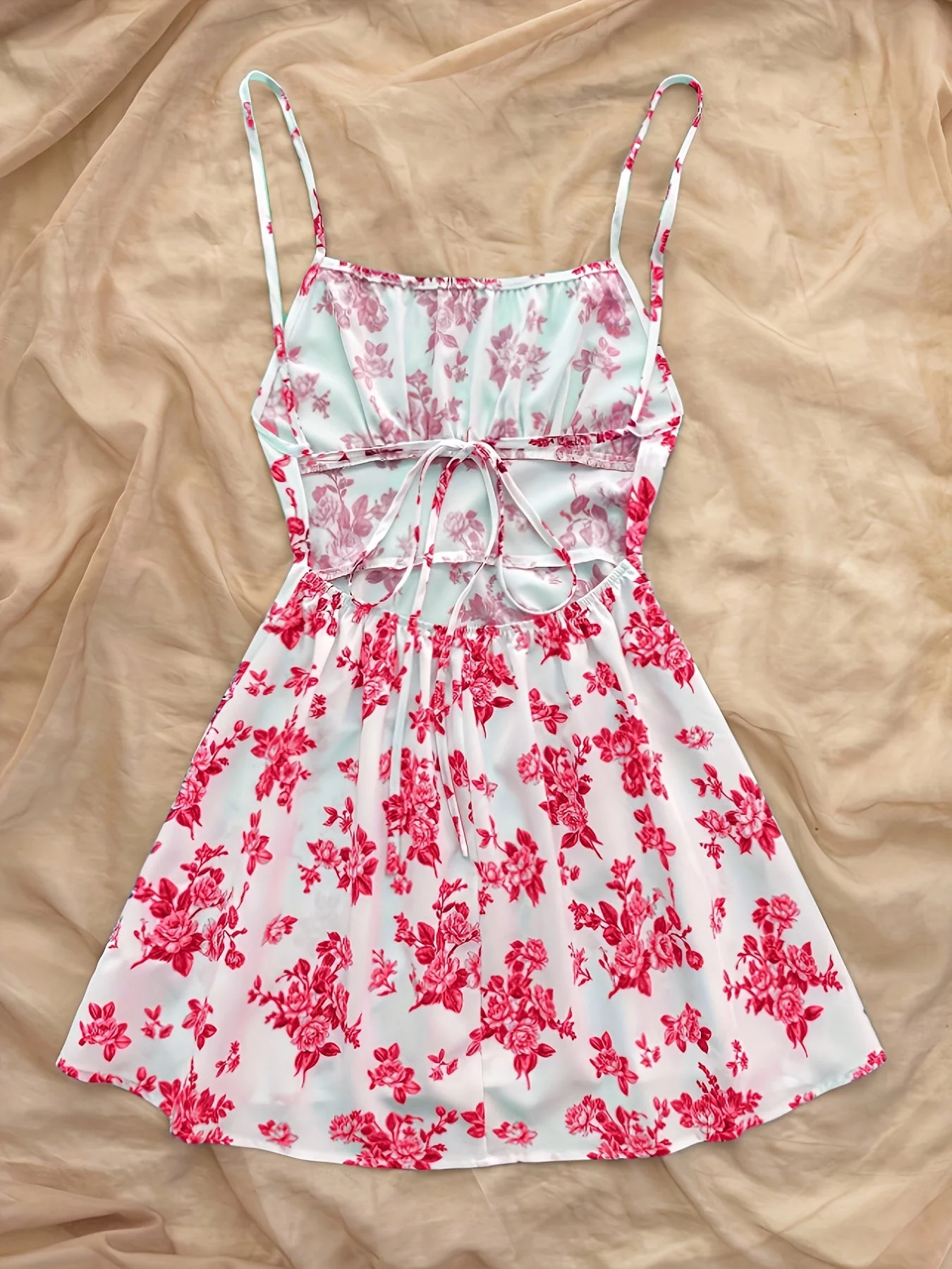 Robe d'été à fleurs style décontracté pour femme, idéale pour les vacances - Image 7