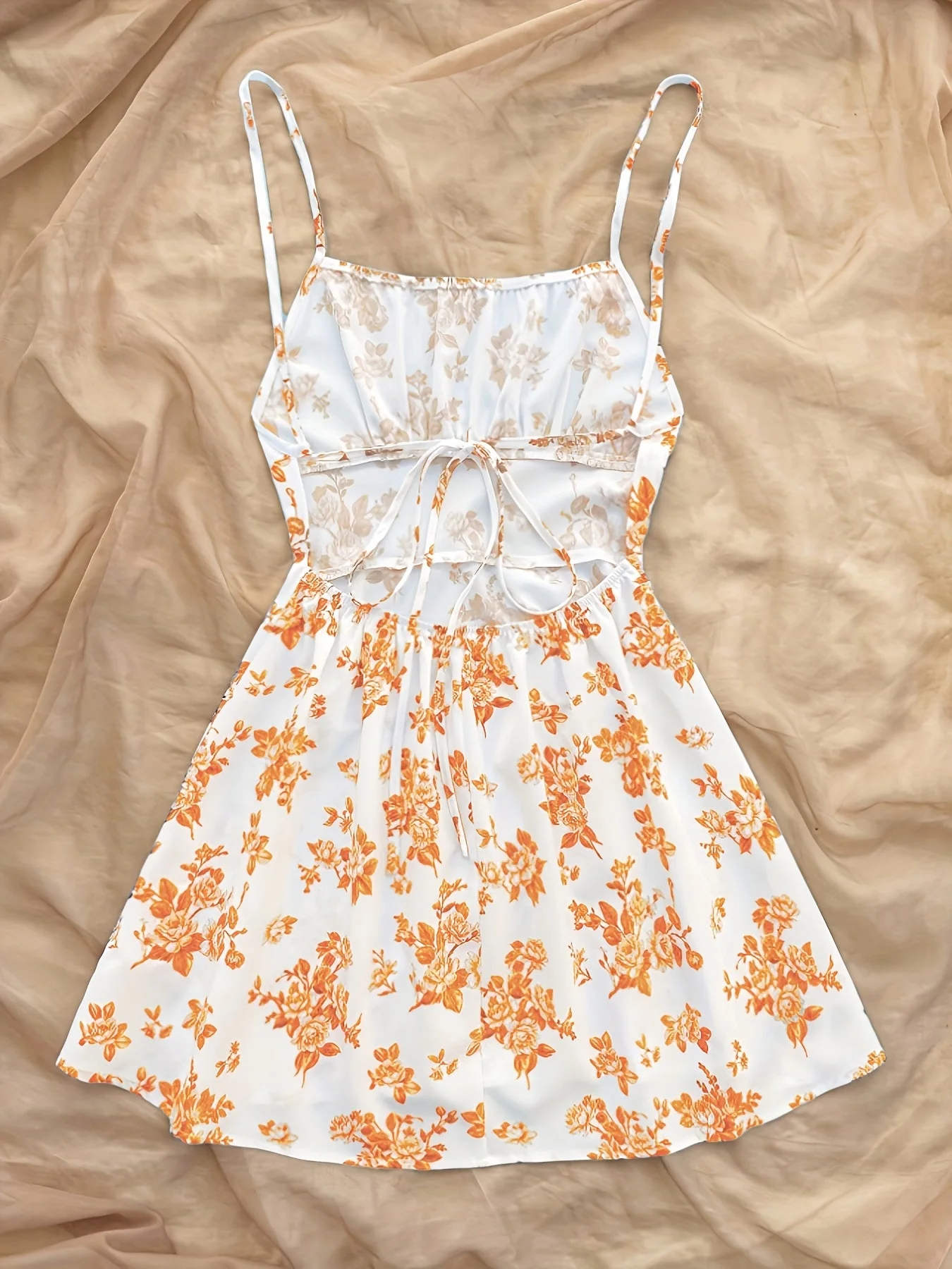 Robe d'été à fleurs style décontracté pour femme, idéale pour les vacances - Image 9