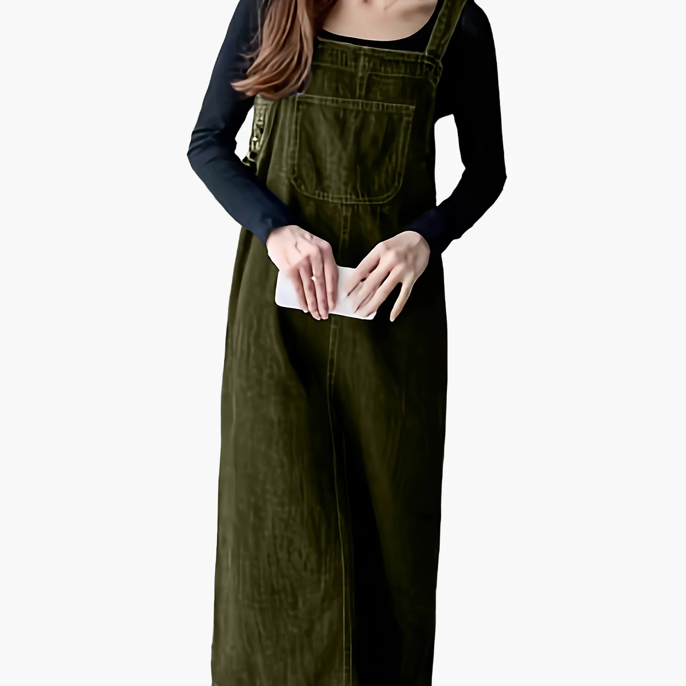 Robe Salopette Décontractée Femme Style Moderne pour Usage Quotidien - Image 14