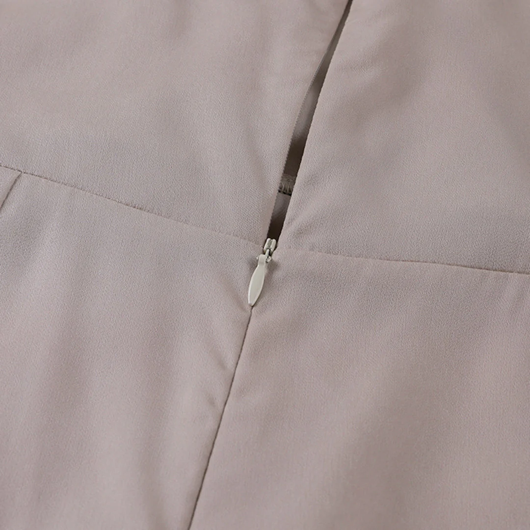 Robe de soirée longue femme fendue, décolleté croisé, élégance chic pour événements habillés - Image 14