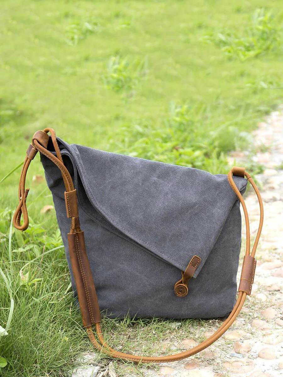 Sac à bandoulière décontracté style messager pour femme – Idéal quotidien et voyage - Image 11