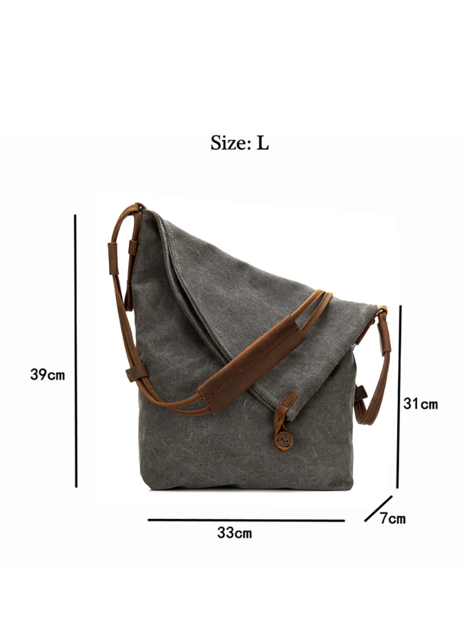 Sac à bandoulière décontracté style messager pour femme – Idéal quotidien et voyage - Image 17