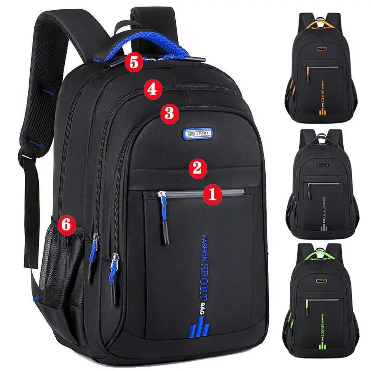 Sac à dos imperméable homme – Style urbain et grande capacité pour voyages et affaires - Image 13