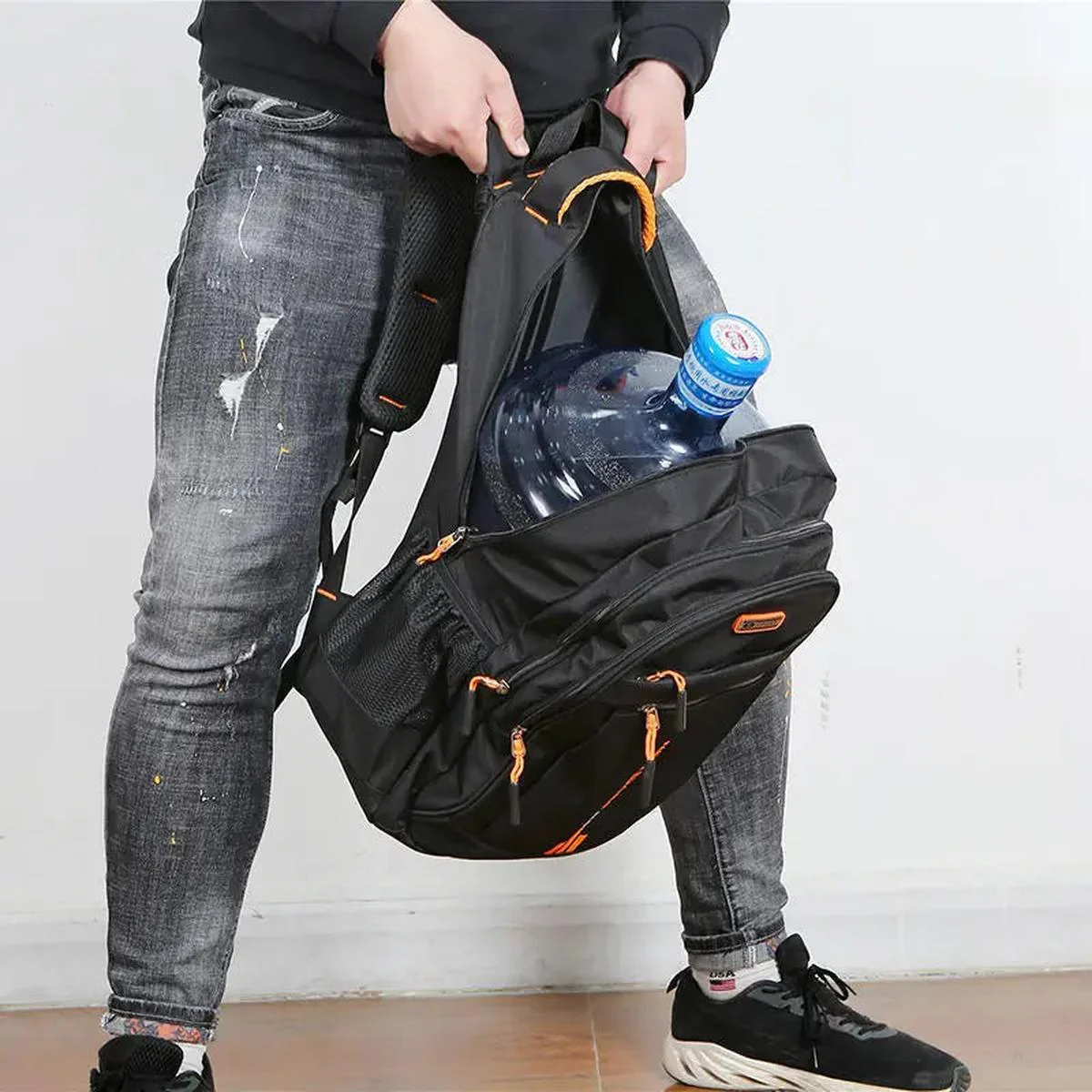 Sac à dos imperméable homme – Style urbain et grande capacité pour voyages et affaires - Image 9