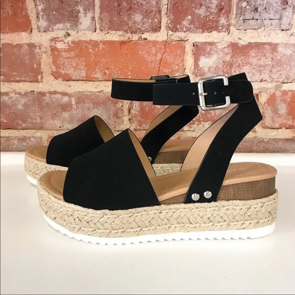 Sandales compensées à plateforme pour femme – Style espadrille moderne et confortable - Image 18