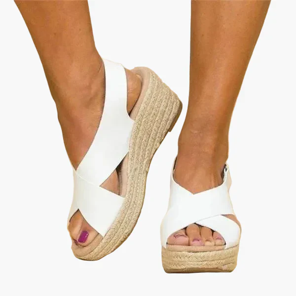 Sandales compensées orthopédiques élégantes pour femme – Style moderne, confort quotidien, idéal été - Image 10