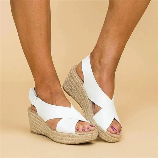 Sandales compensées orthopédiques élégantes pour femme – Style moderne, confort quotidien, idéal été - Image 5
