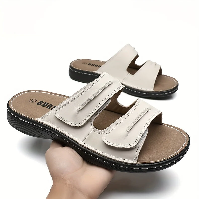 Sandales confort pour homme à enfiler, style décontracté, idéales pour tous les jours - Image 2