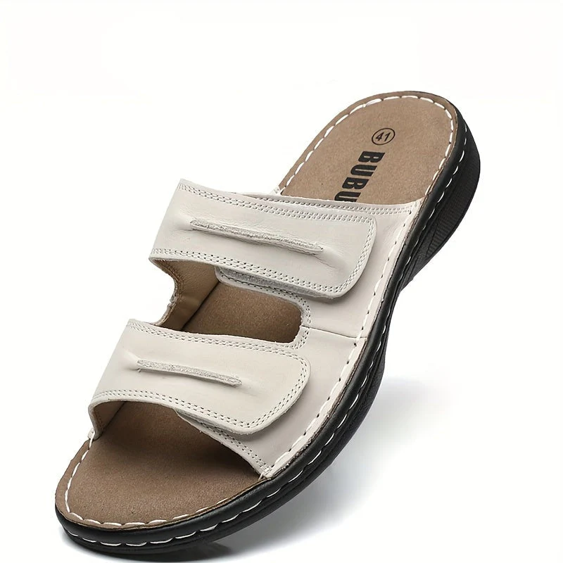 Sandales confort pour homme à enfiler, style décontracté, idéales pour tous les jours - Image 4