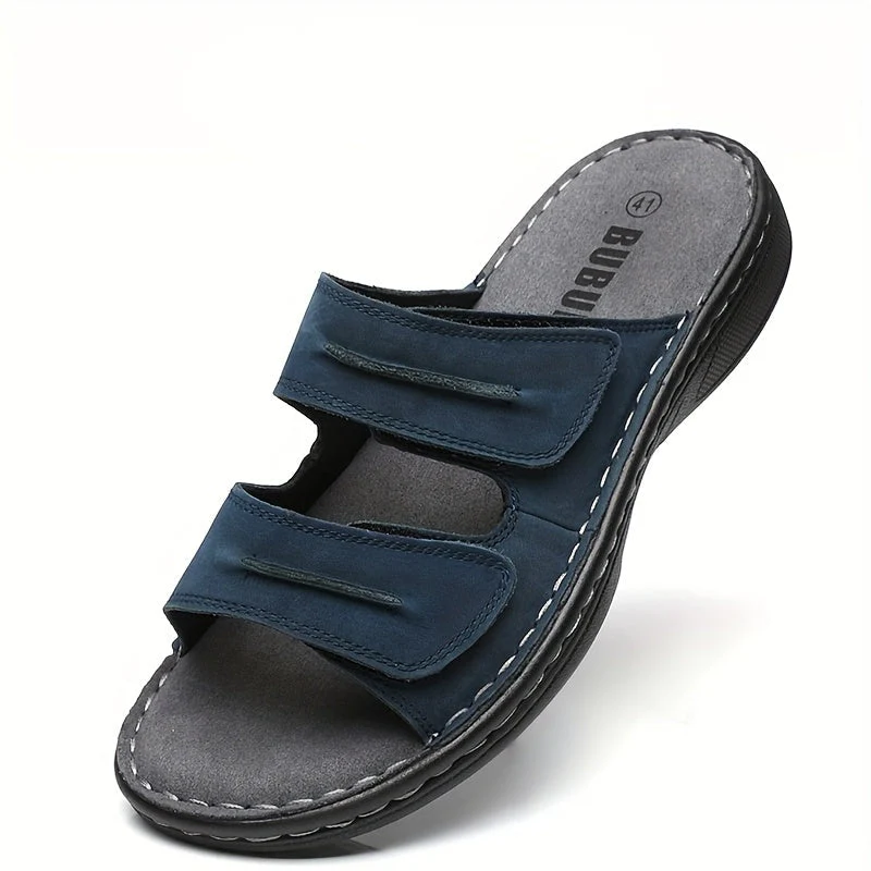 Sandales confort pour homme à enfiler, style décontracté, idéales pour tous les jours - Image 5