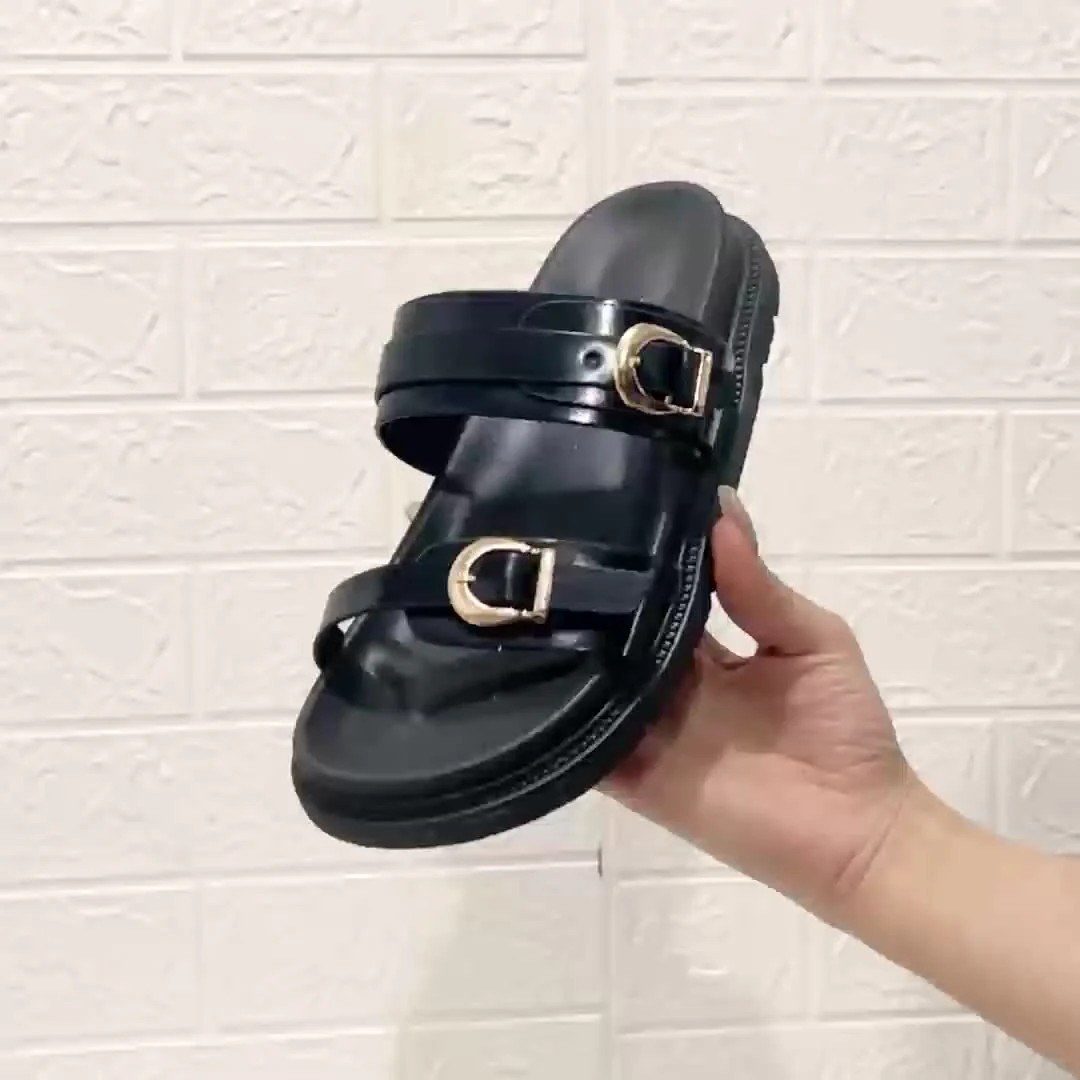 Sandales décontractées à boucles pour femme – Style tendance été, confort quotidien - Image 7