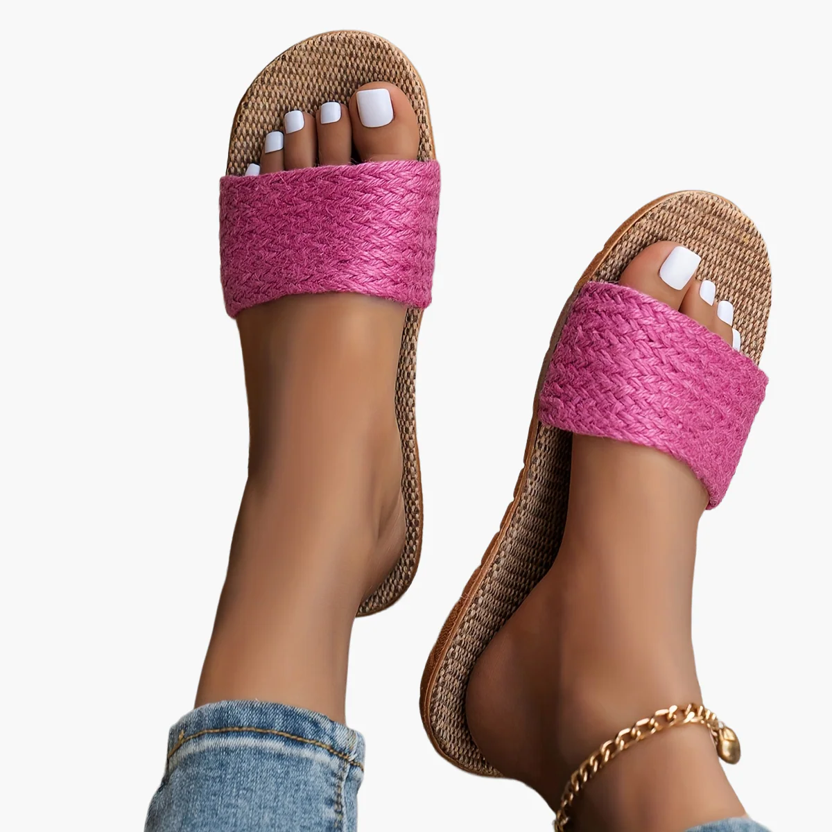 Sandales décontractées à enfiler pour femme style estival - Image 26
