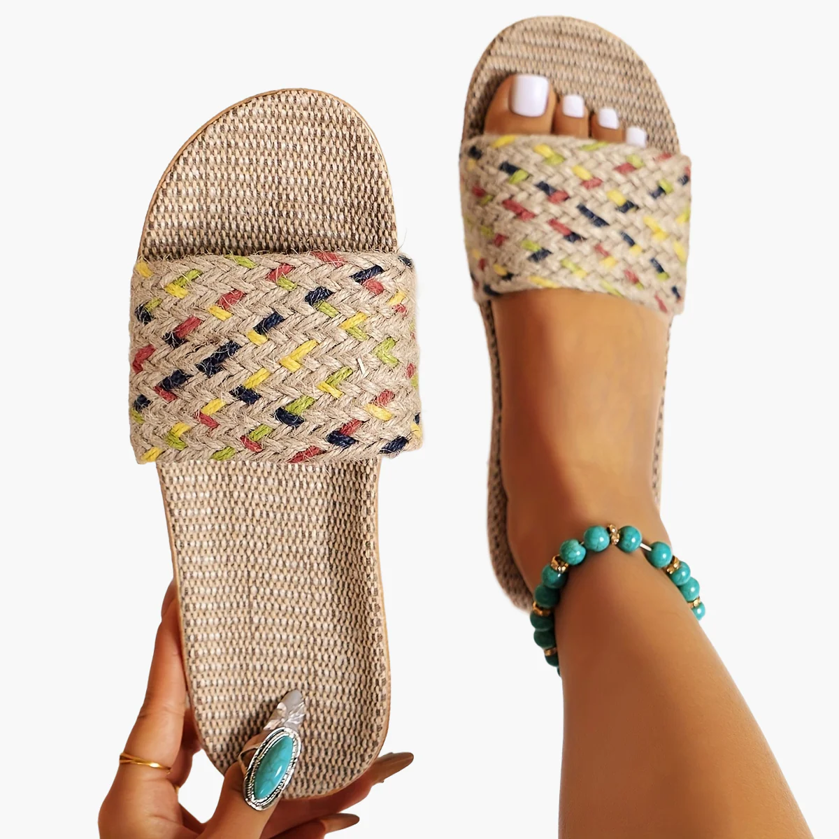 Sandales décontractées à enfiler pour femme style estival - Image 30