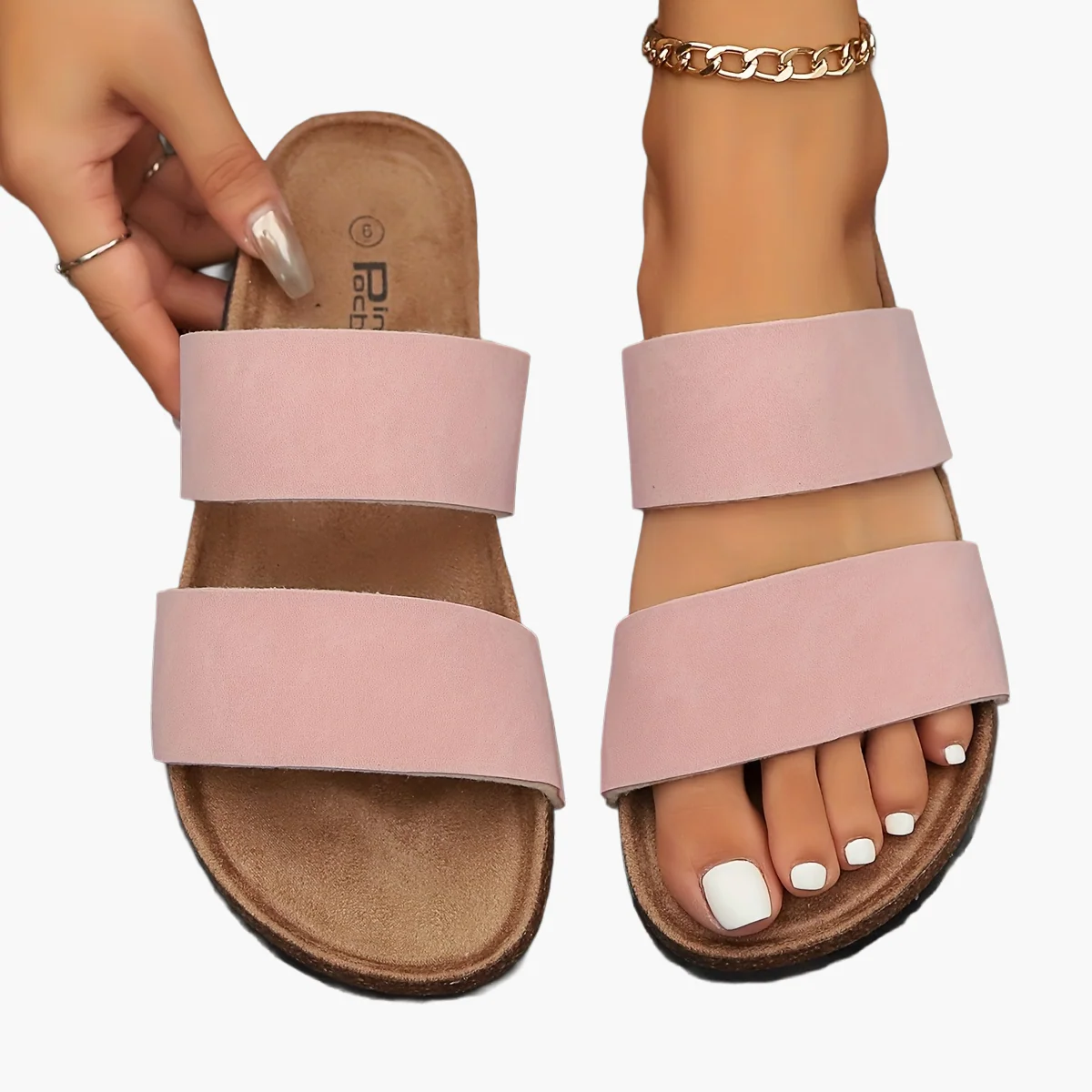 Sandales décontractées à double bride pour femme – Style estival confortable pour tous les jours - Image 16