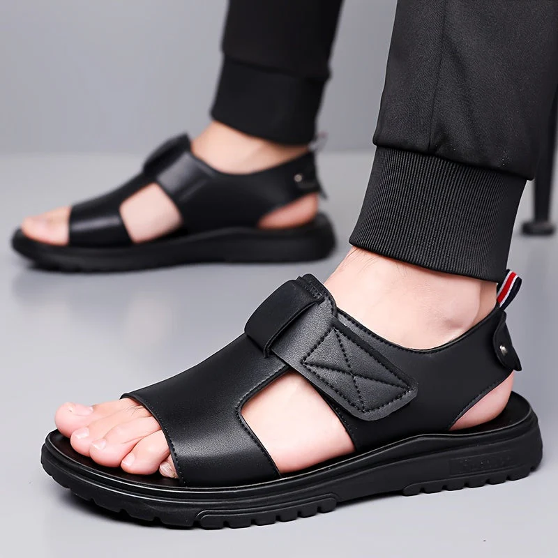 Sandales décontractées style vintage pour homme à semelle antidérapante idéales pour le printemps - Image 3