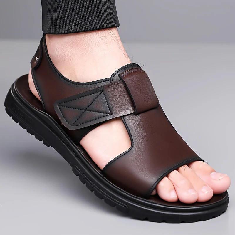Sandales décontractées style vintage pour homme à semelle antidérapante idéales pour le printemps - Image 4