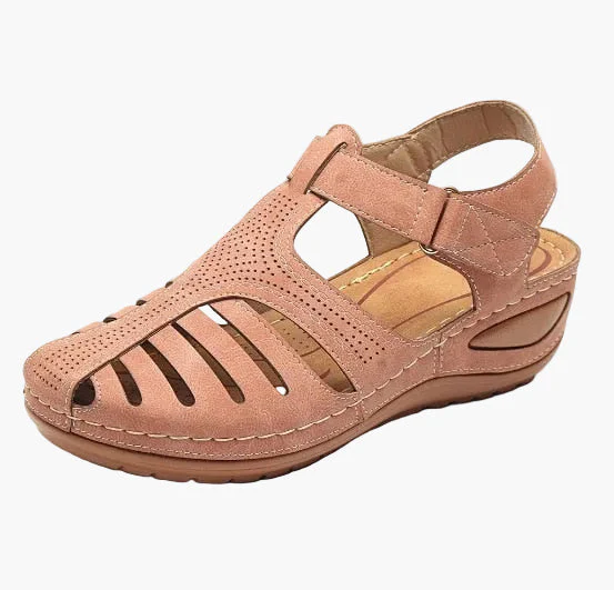 Sandales à enfiler confort compensées pour femmes – Style chic et usage quotidien - Image 6