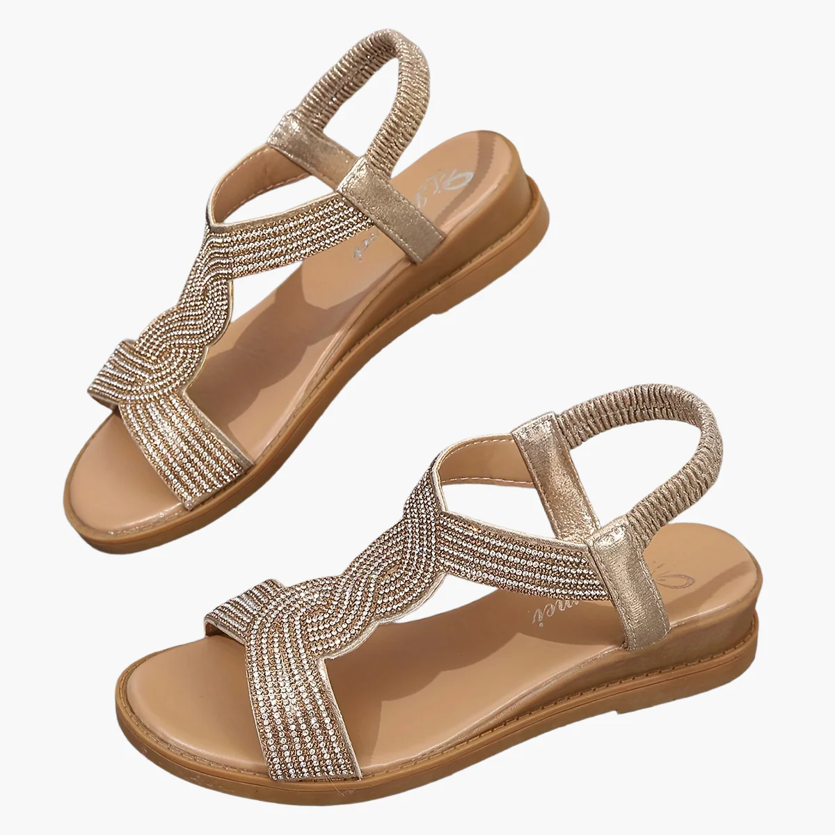 Sandales d'été style preppy pour femme, bout ouvert, confort quotidien et chic - Image 10