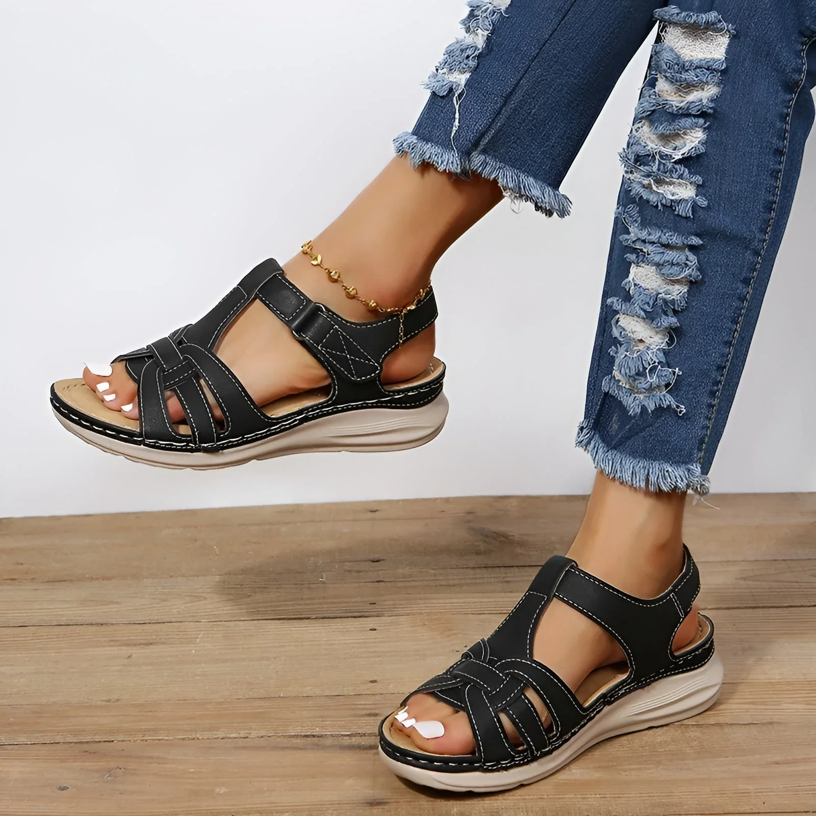 Sandales orthopédiques confort pour femme – Style moderne et soutien quotidien - Image 6