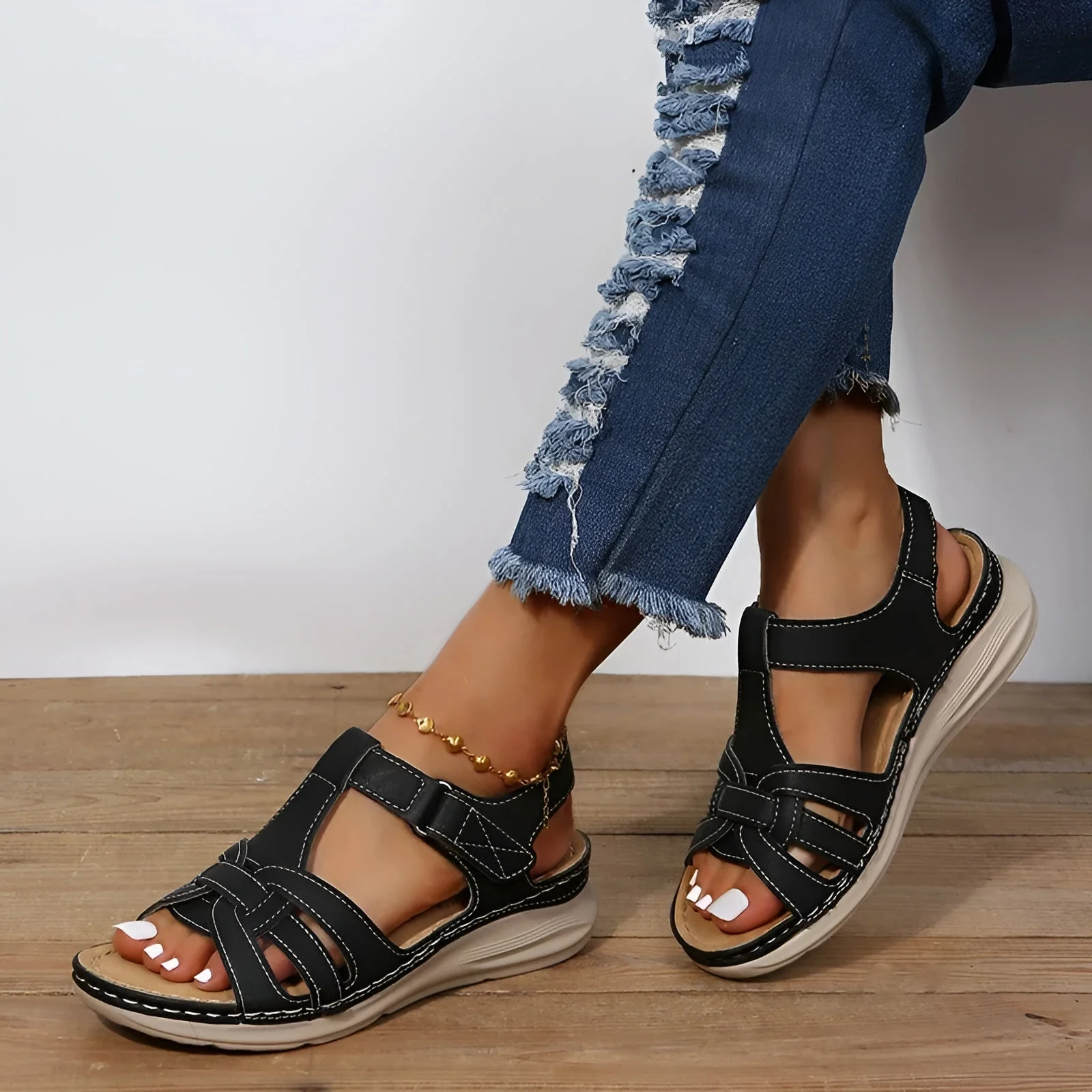 Sandales orthopédiques confort pour femme – Style moderne et soutien quotidien - Image 7