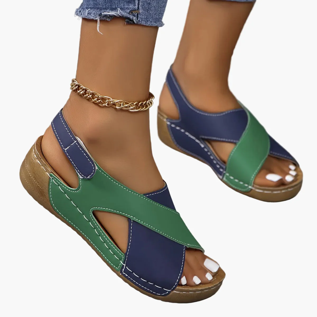Sandales Orthopédiques Femme Confort Marche Quotidienne Style Décontracté - Image 10