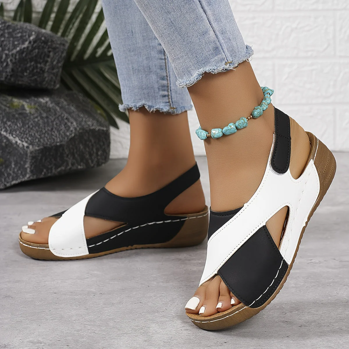Sandales Orthopédiques Femme Confort Marche Quotidienne Style Décontracté - Image 6