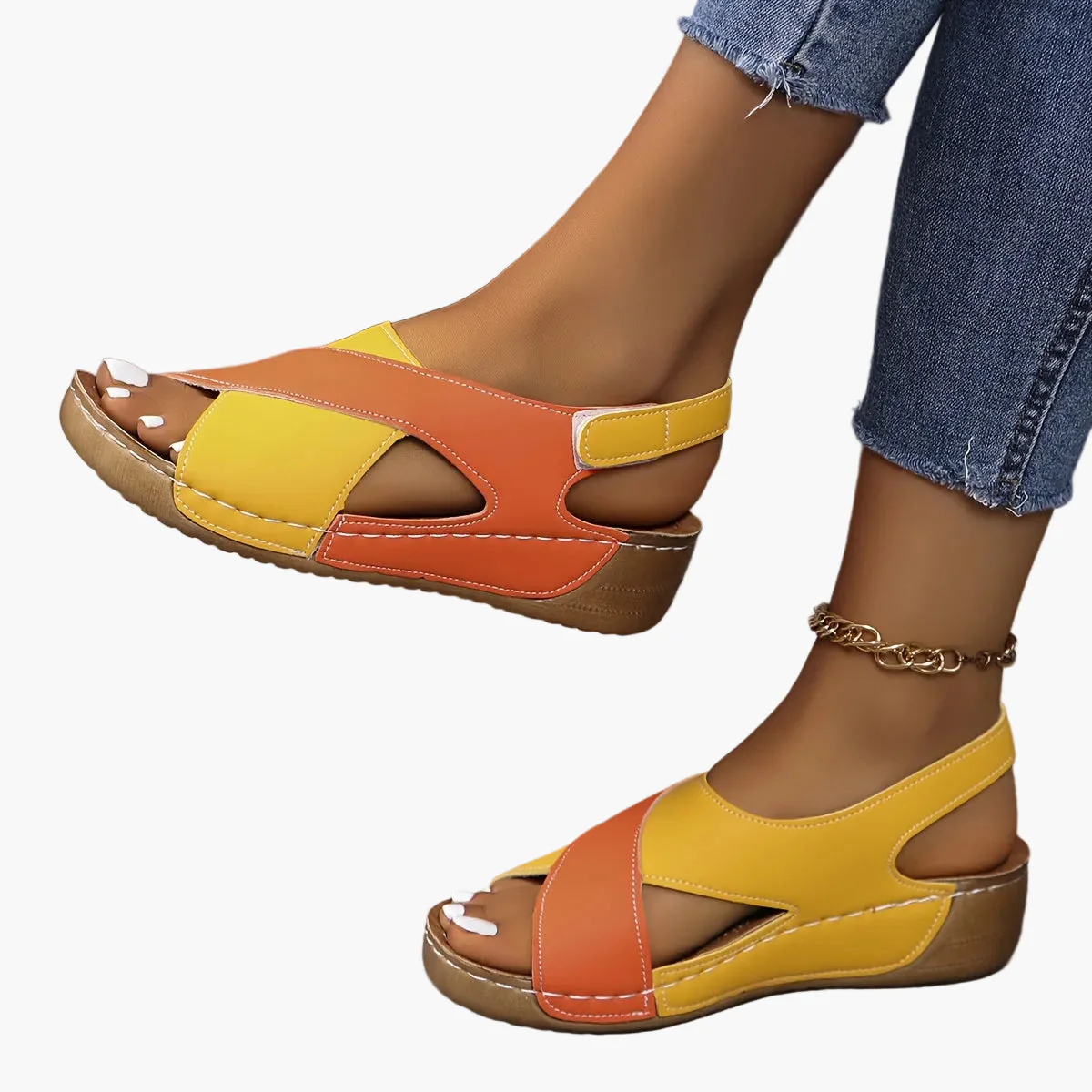 Sandales Orthopédiques Femme Confort Marche Quotidienne Style Décontracté - Image 7