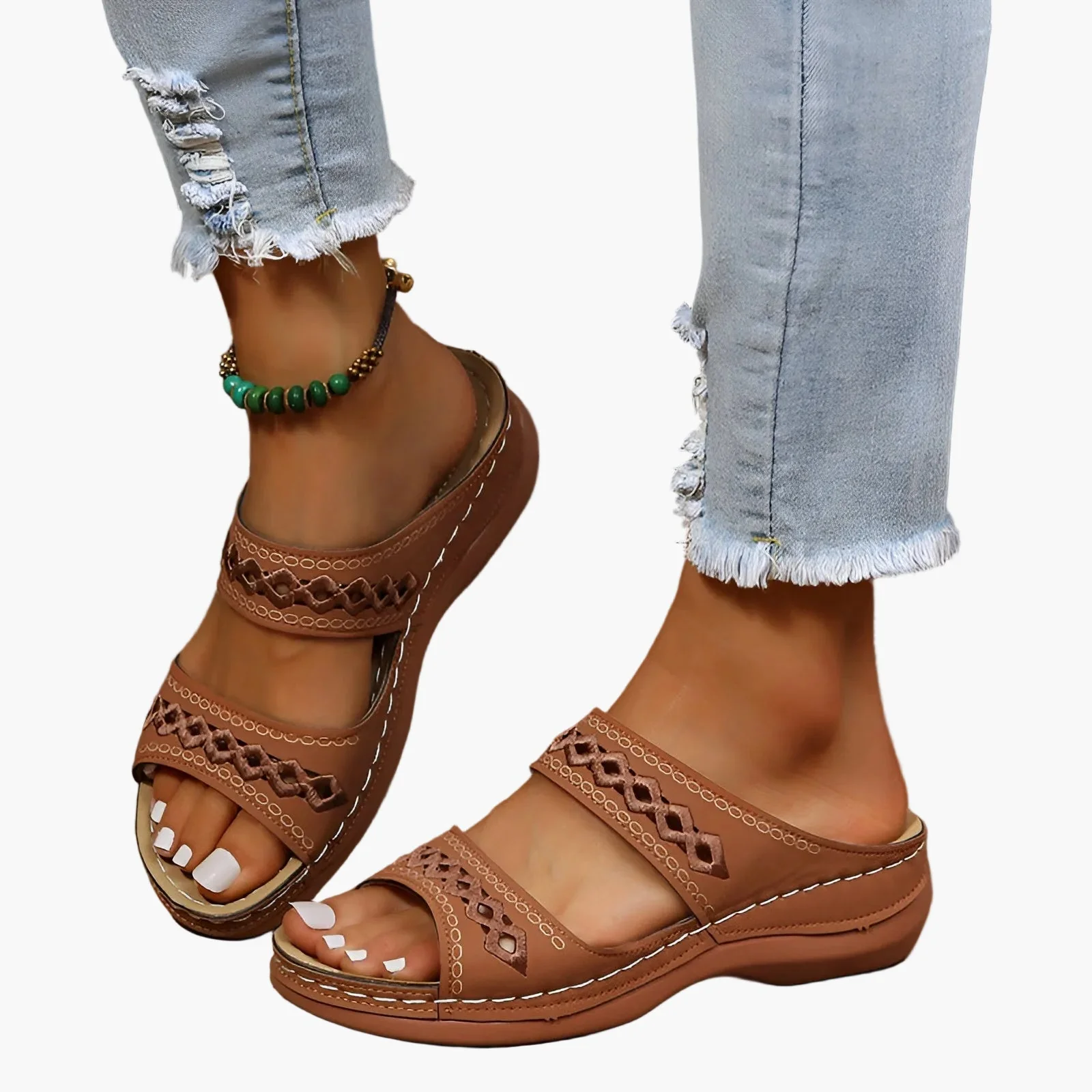 Sandales orthopédiques pour femme style décontracté confort quotidien - Image 3