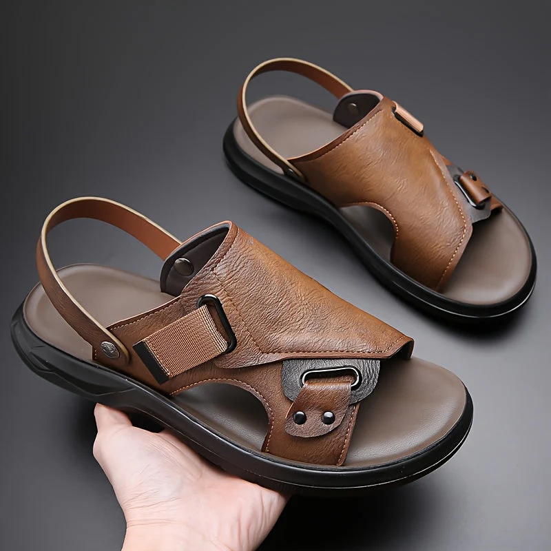 Sandales ouvertes pour homme style décontracté vacances – confort quotidien - Image 2