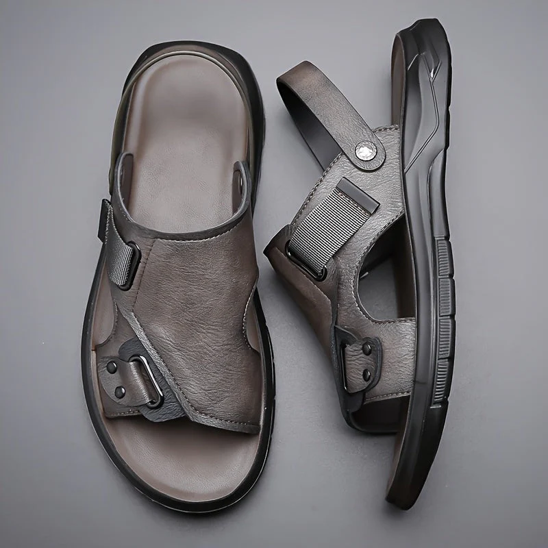 Sandales ouvertes pour homme style décontracté vacances – confort quotidien - Image 5