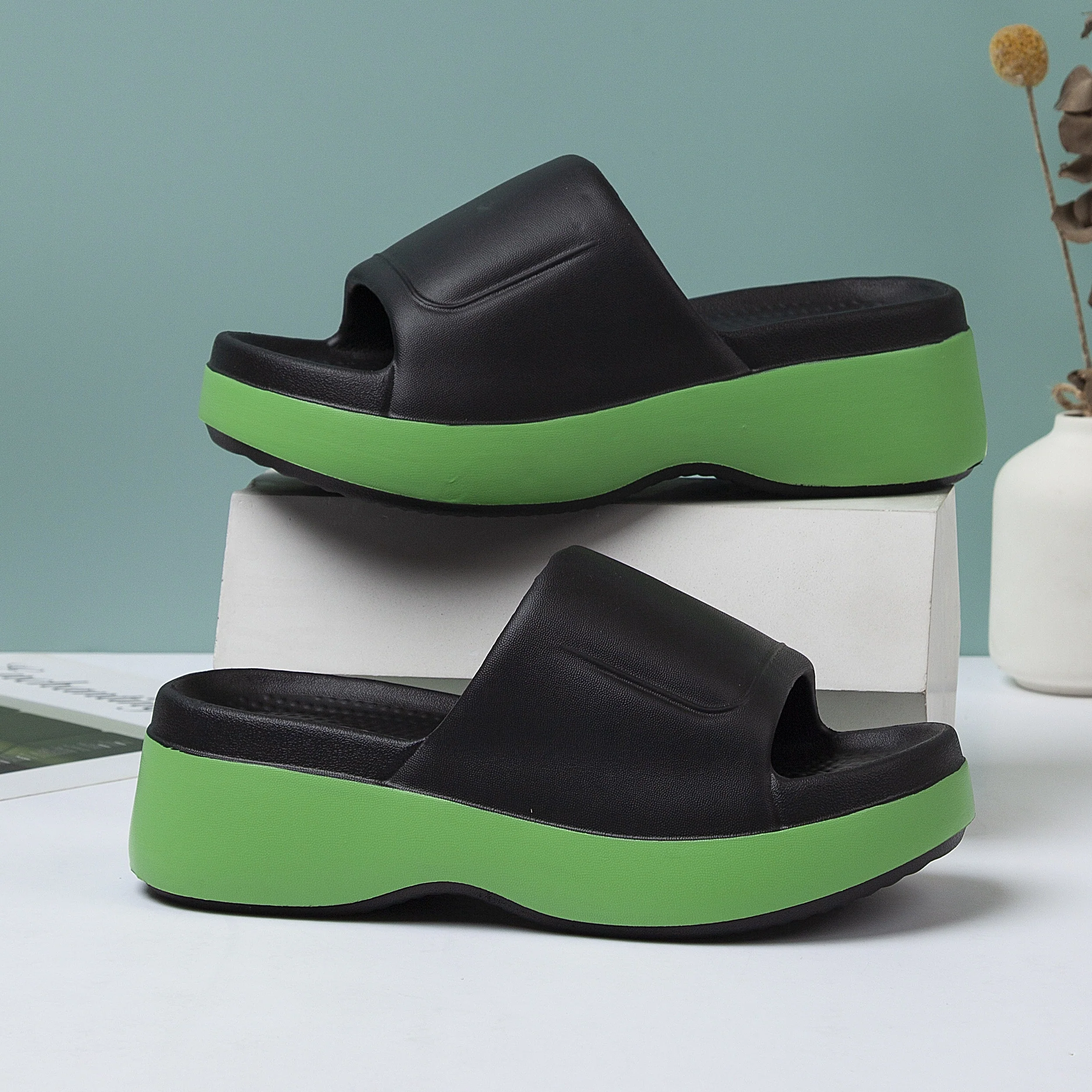 Sandales plateformes confort pour femme style décontracté pour l'été - Image 5