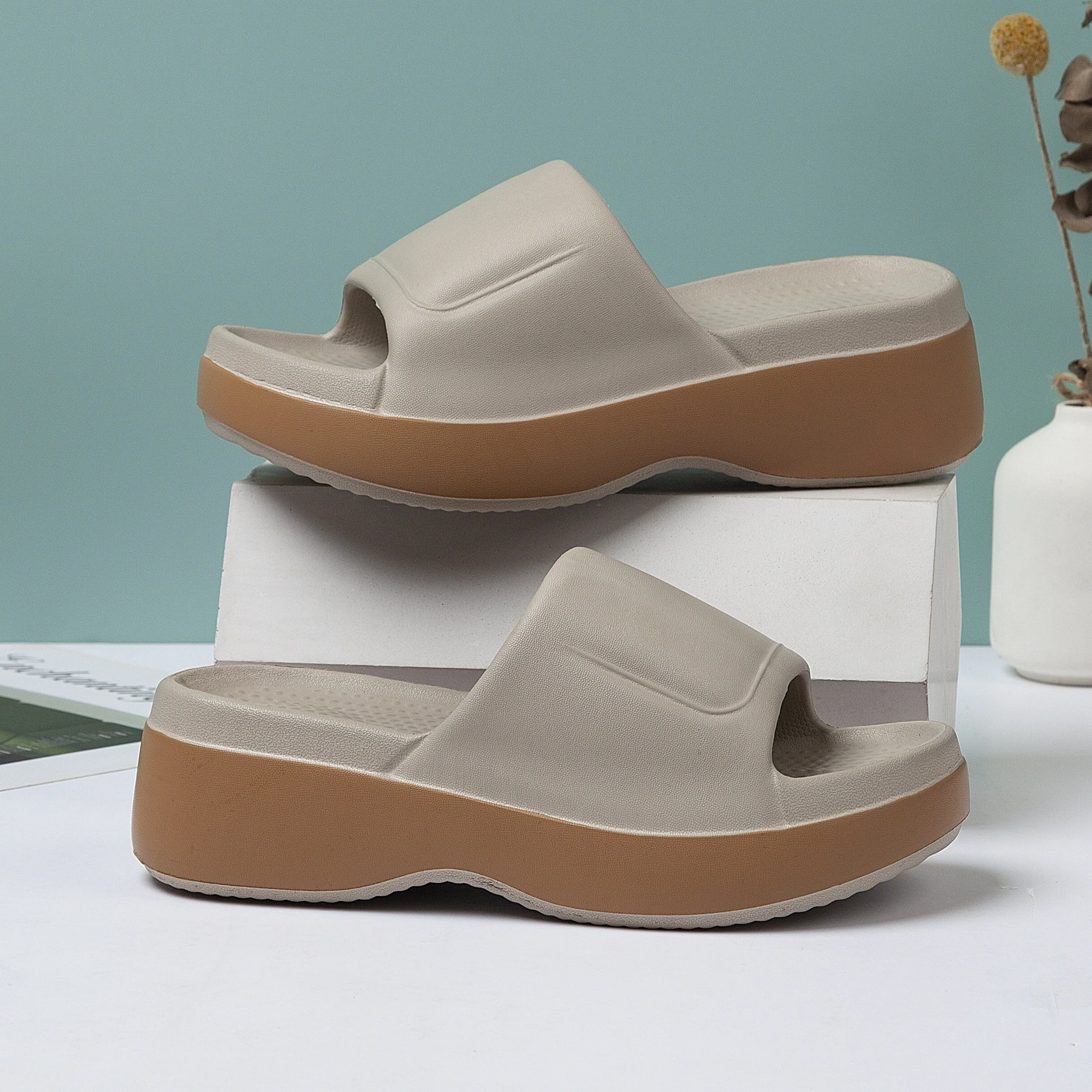 Sandales plateformes confort pour femme style décontracté pour l'été - Image 6