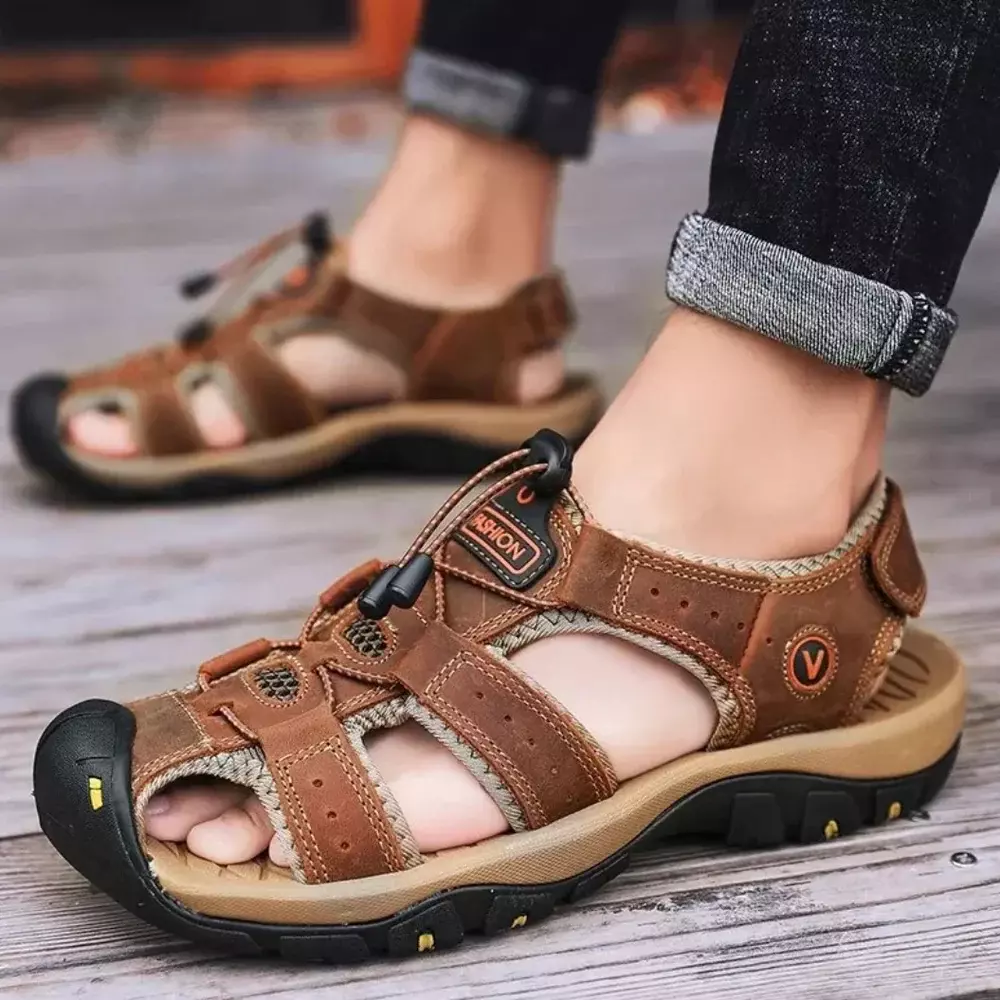 Sandales de randonnée homme style sportif confort tout-terrain - Image 4