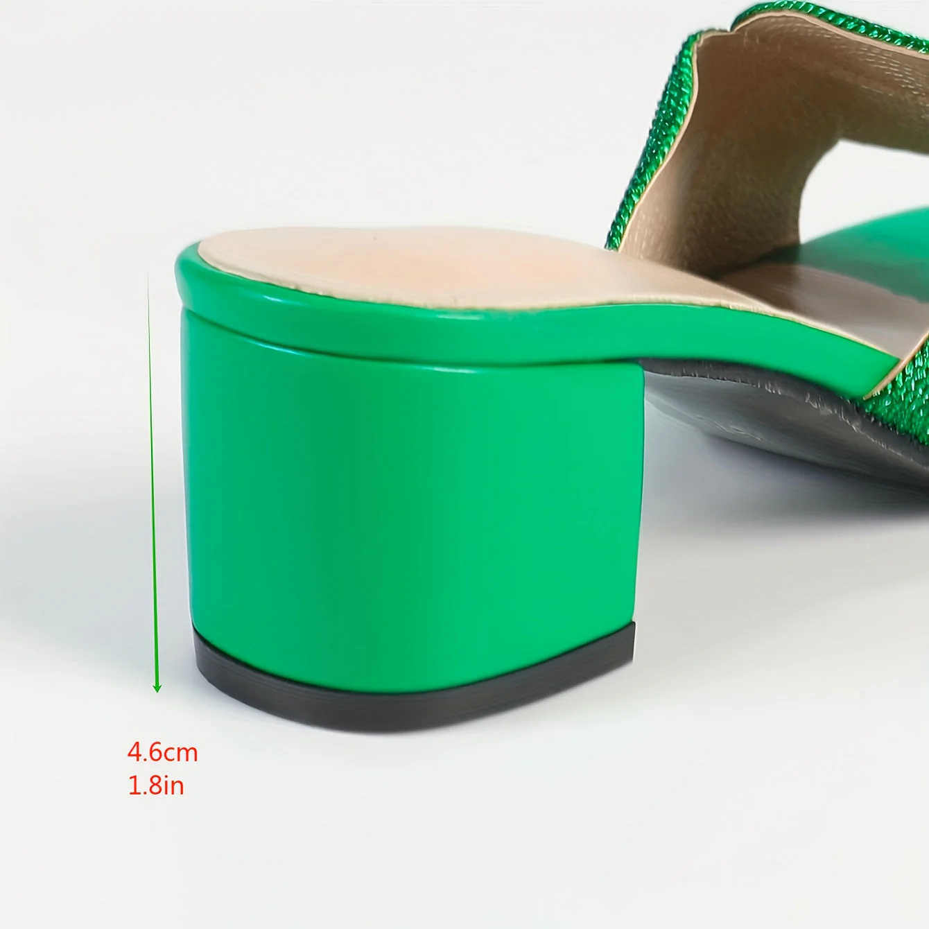 Sandales à talon bloc style élégant pour femme - Mules ouvertes bout carré, usage estival et habillé - Image 5