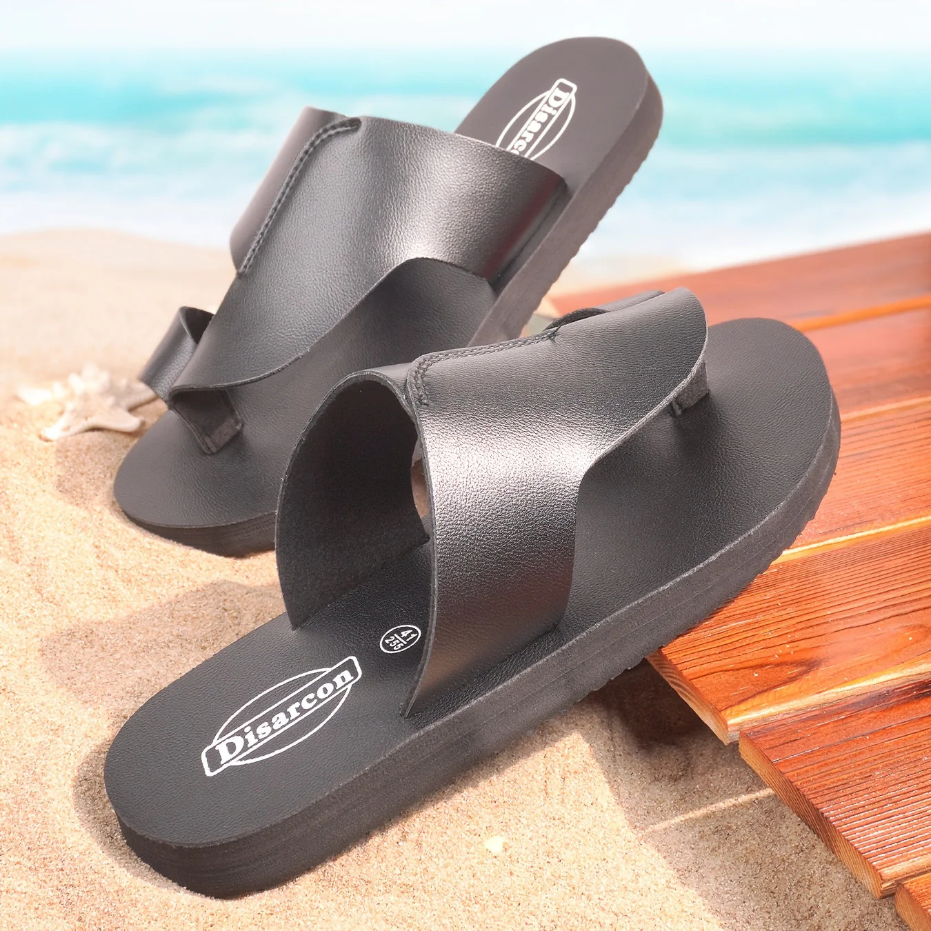 Sandales vintage homme pour plage et usage quotidien - style décontracté - Image 7