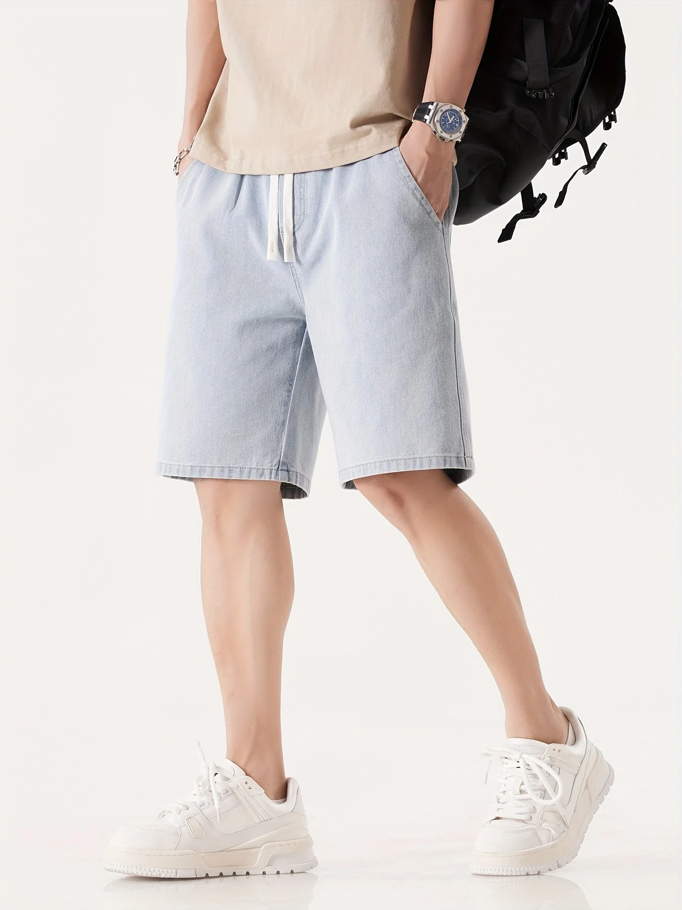 Short ample décontracté pour homme style urbain usage quotidien - Image 10
