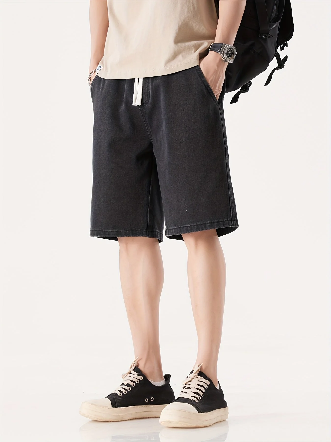 Short ample décontracté pour homme style urbain usage quotidien - Image 4